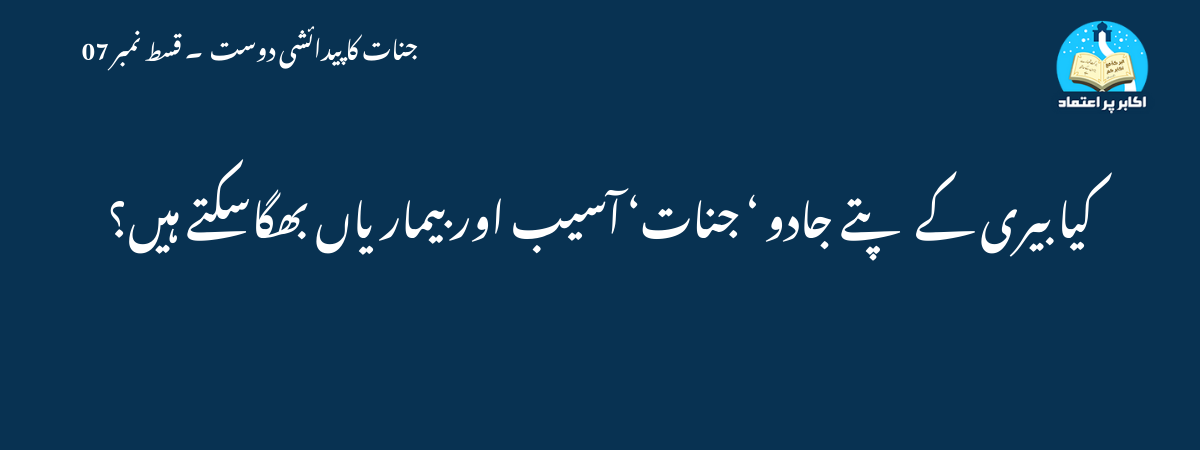 کیا بیری کے پتے جادو ‘ جنات‘ آسیب اور بیماریاں بھگاسکتے ہیں؟